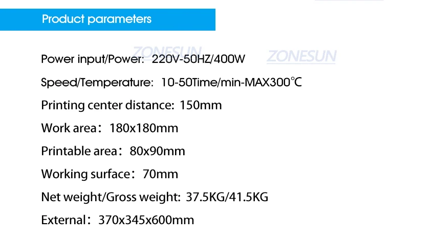 ZONESUN ZY-819B 80*90 мм Горячая фольга пневматический штамповочный пресс принтер для кожаной бумаги индивидуальная печать области тиснения машина