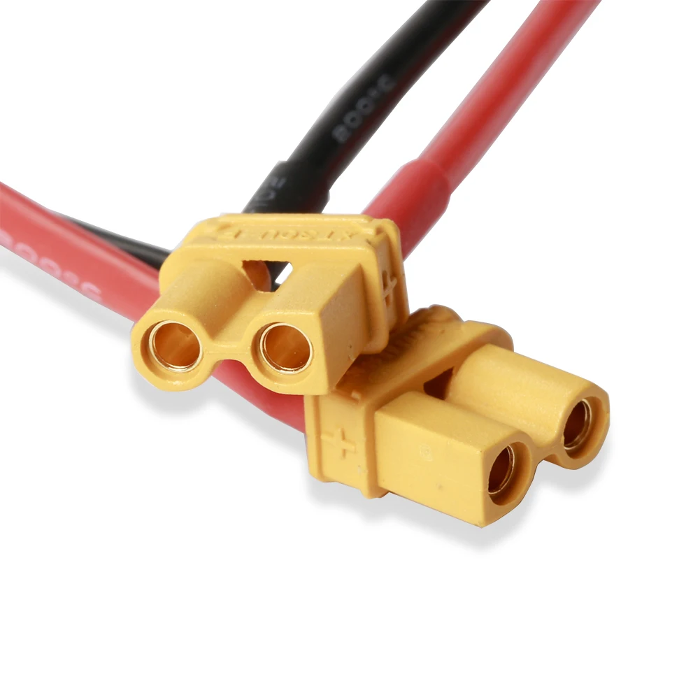 2 шт. кабель AMASS XT30U XT30 разъем 18AWG 70 мм Кабель Питания Провод для RC FPV Racing Drone Lipo