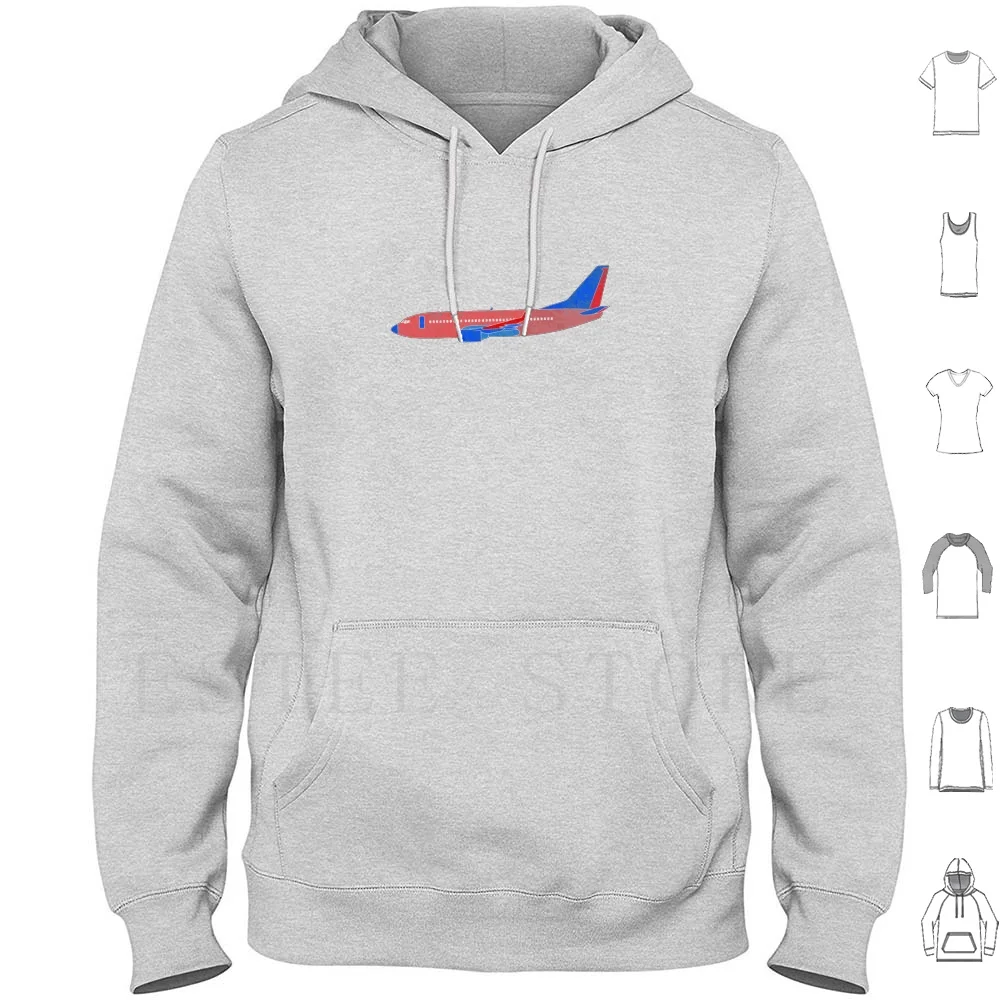 

Boeing 737-Red White & Blue Hoodies Boeing 737 Boeing 737 Airplane Passenger Jet Jet Oval Euro Euro Oval