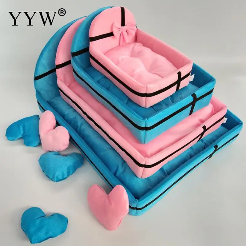 Симпатичная Лежанка для собаки моющийся коврик домашних животных кровать