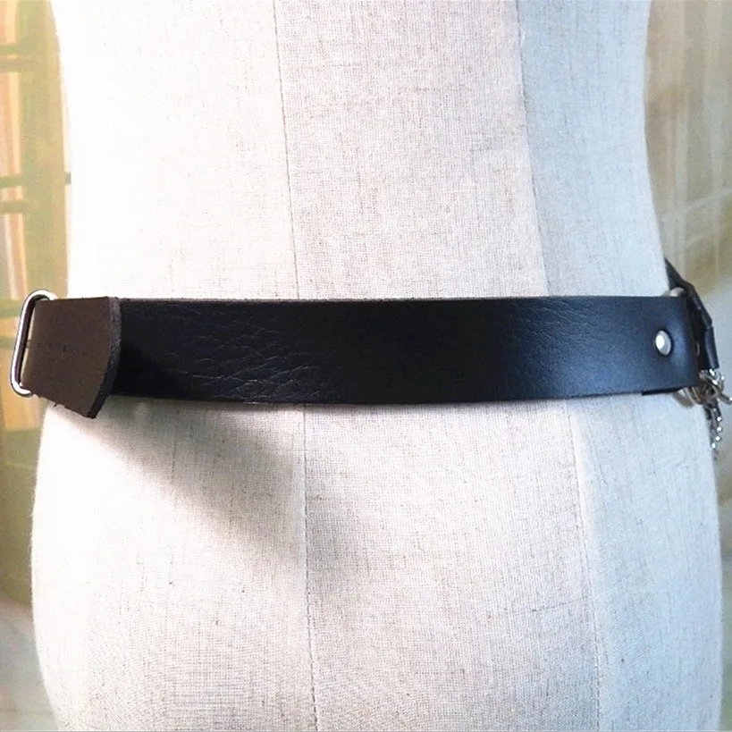 

2021 New Trend All-match Dress Costume Accessories Punk Harajuku Waist Chain Belt Belt Girdle