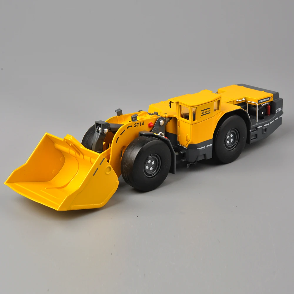 Escala 1:50 fundido a presi&oacute;n copco scooptram ST14, loder de miner&iacute;a, modelo de metal, ingenier&iacute;a de construcci&oacute;n, veh&iacute;culos, cami&oacute;n de juguete-4