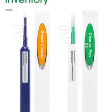 2PC/LOT One Click Cleaning Pen Fiber Cleaner 1.25mm LC 2.5mm SC for fibre optic connector SC FC ST Universal Connector