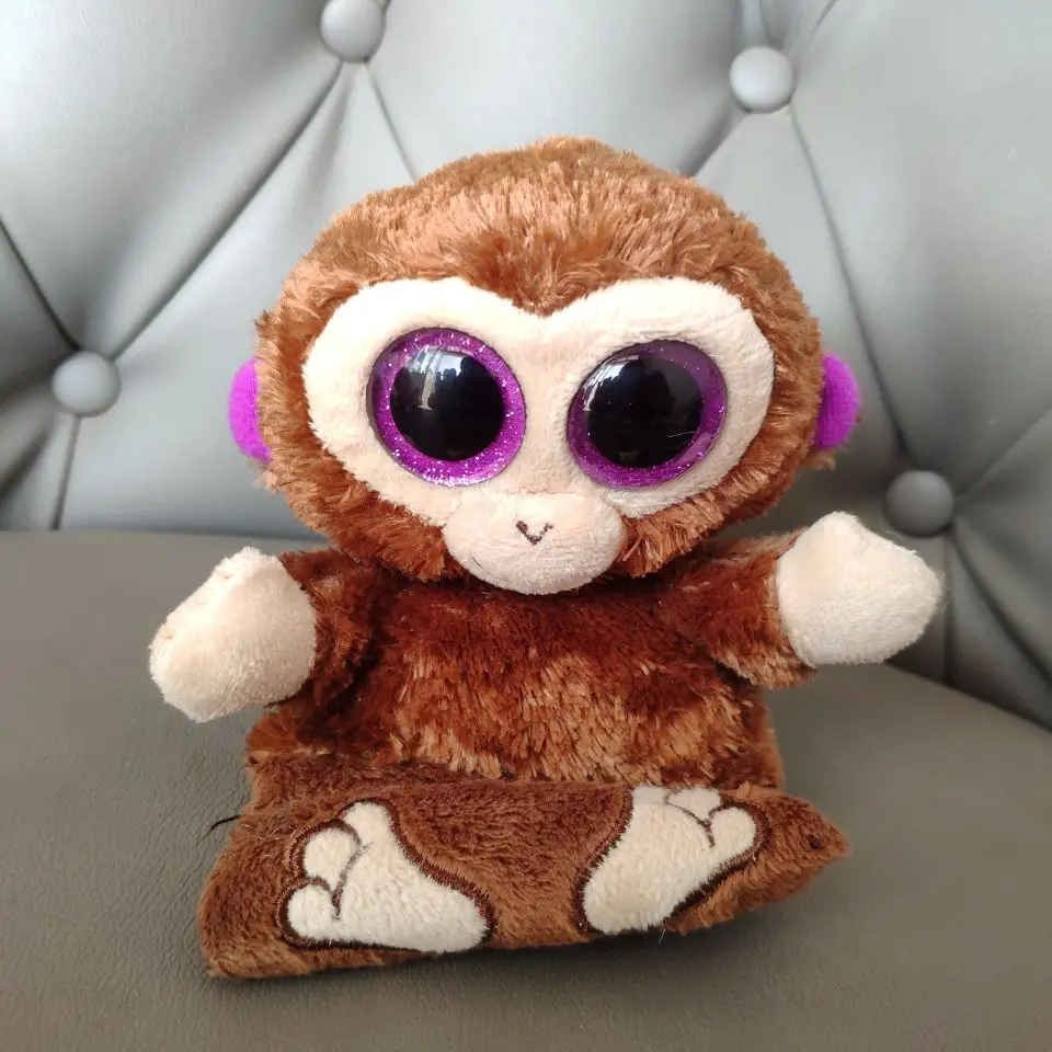 1 шт. 15 см большой глаз ZELDA собака держатель мобильного телефона Единорог матроска щенков собака моржа Шимпанзе обезьяна Рождественский подарок