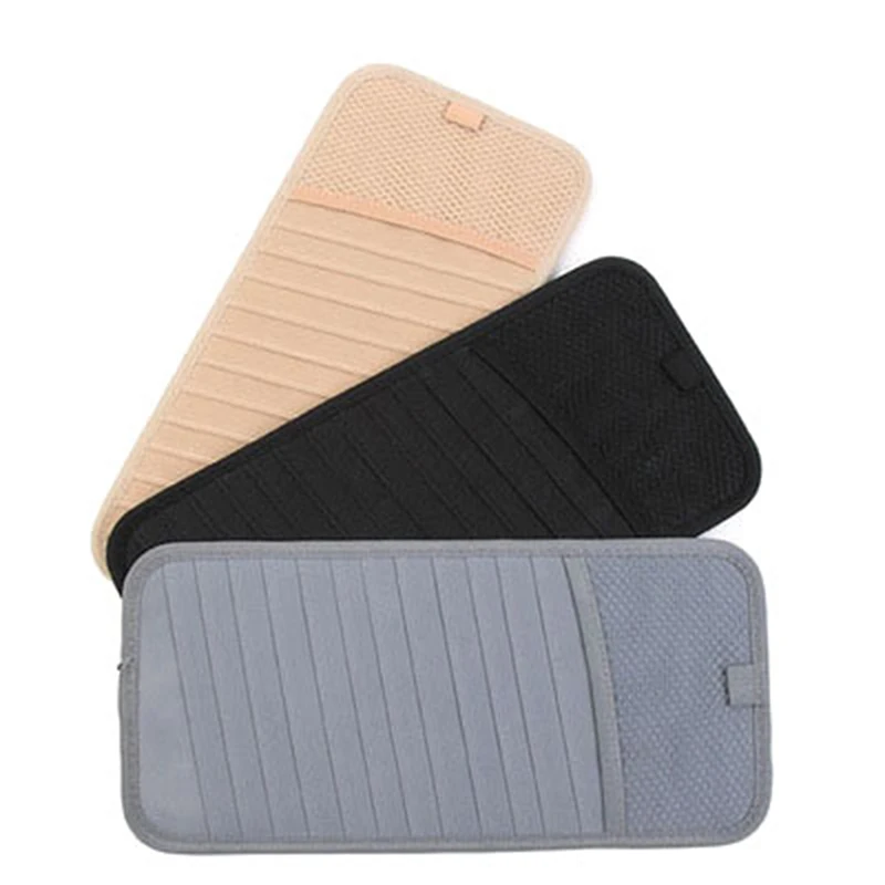 Автомобильный солнцезащитный козырек фотомагнитный держатель чехол для CD-диска