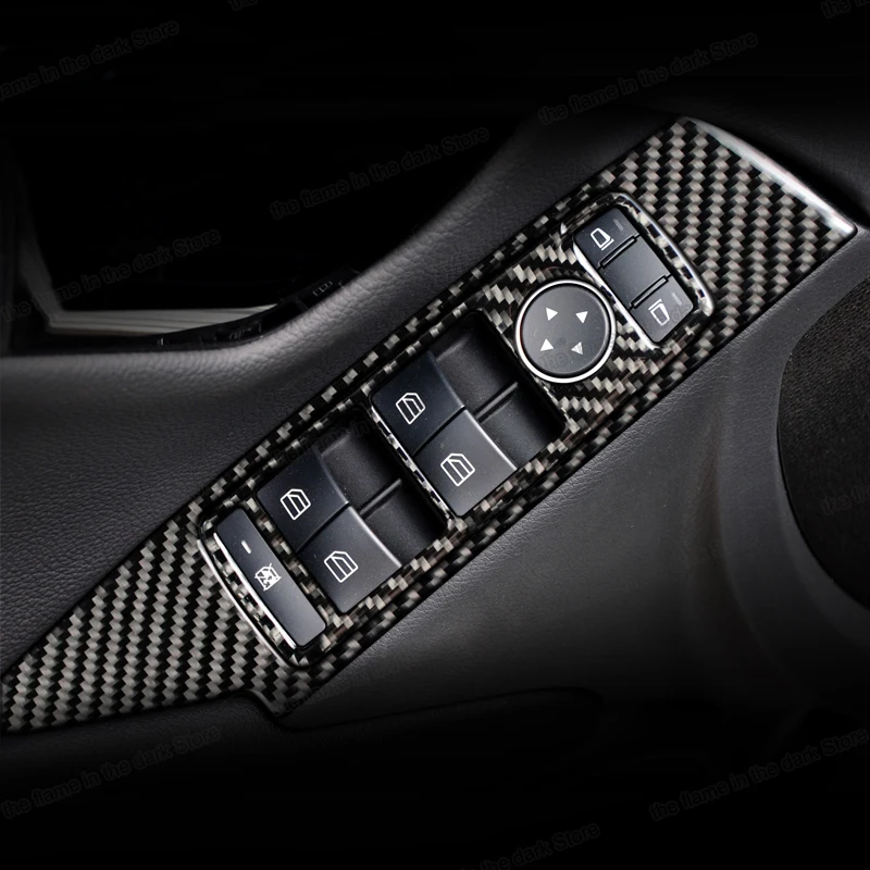 

Lsrtw2017 Carbon Fiber Car Accessories Central Control Trims for Mercedes Benz C Class W204 C200 C300 C180 K260 C63 2007-2014