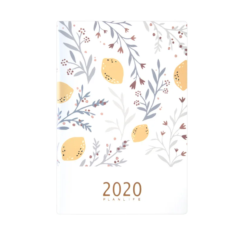 2020 дневник блокнот А5 маленький свежий офисный обучающий Kawaii руководство