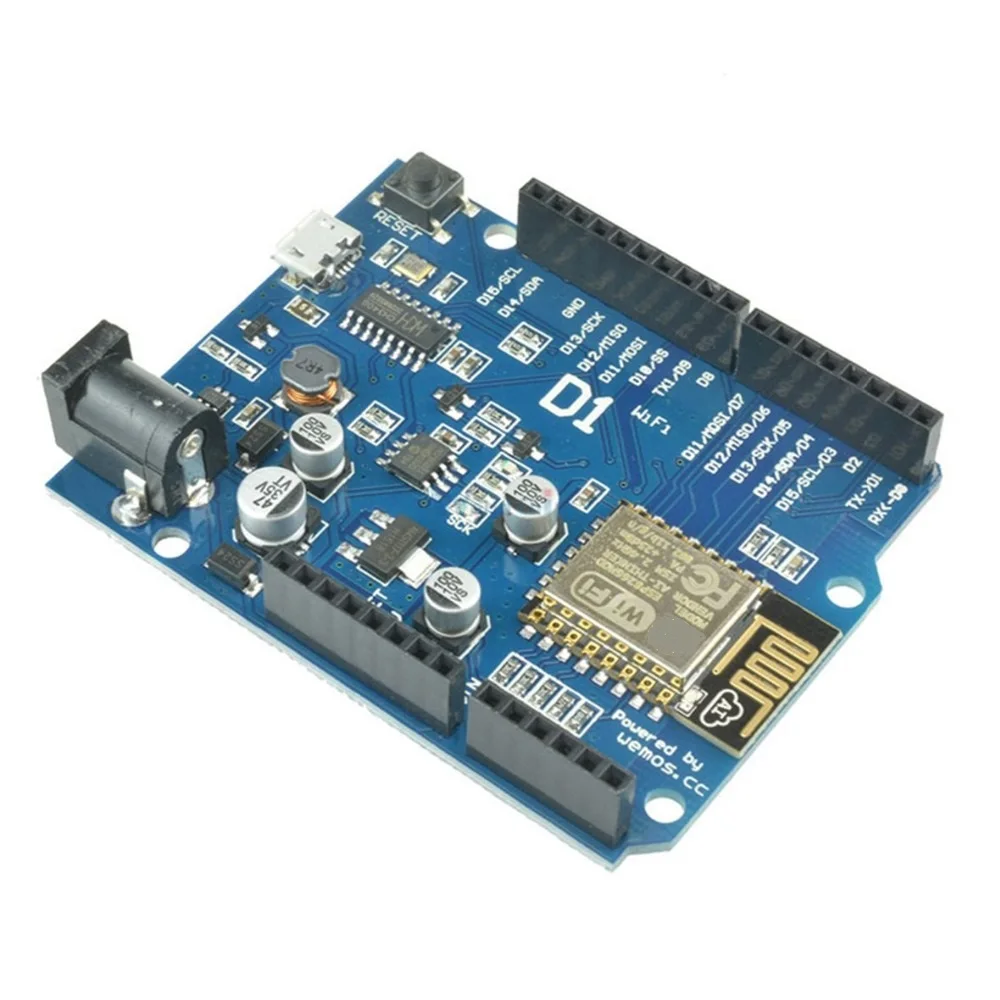Макетная плата для WeMos D1 CH340 CH340G Wi Fi ESP8266 модуль ESP12E ESP12F Arduino IDE UNO R3 Micro USB с разъемом