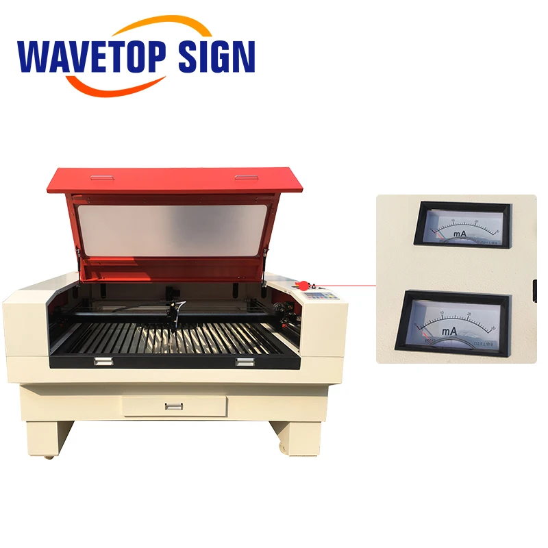 WaveTopSign Амперметр 30mA 50mA 100mA 85C17 аналоговая Amp Панель измеритель тока для CO2 Лазерная