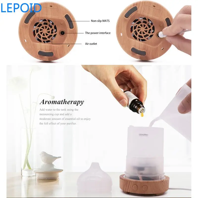 LEPOID 3D ароматерапия масляный диффузор ультразвуковой увлажнитель