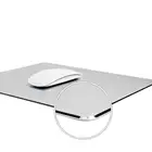 Водонепроницаемый однотонный Тонкий Гладкий Противоскользящий коврик из алюминиевого сплава компьютерный игровой коврик для мыши, коврик для мыши, клавиатуры, коврики для мыши