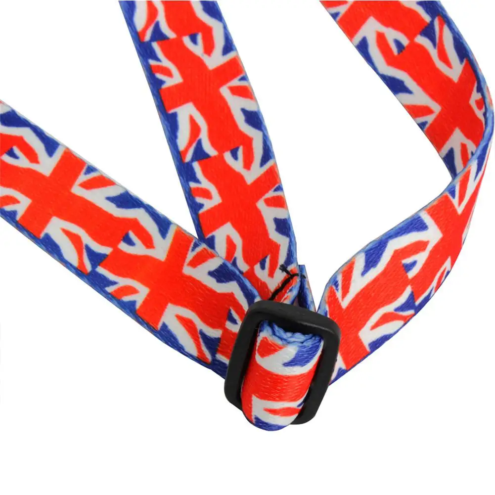 Регулируемый ремень для гитары с национальным флагом IRIN слинг крючком укулеле