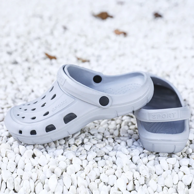 Сандалии PUPUDA мужские легкие Классические шлепанцы без застежки удобная пляжная