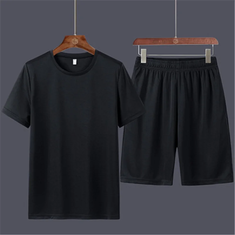 

Men's Sportswear Short Sleeve Tee + Men's Shorts Street Men's Sportswear