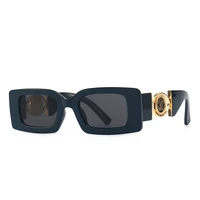small rectangle sunglasses men women travel shades square sun glasses vintage retro lunette soleil femme gafas de sol uv400