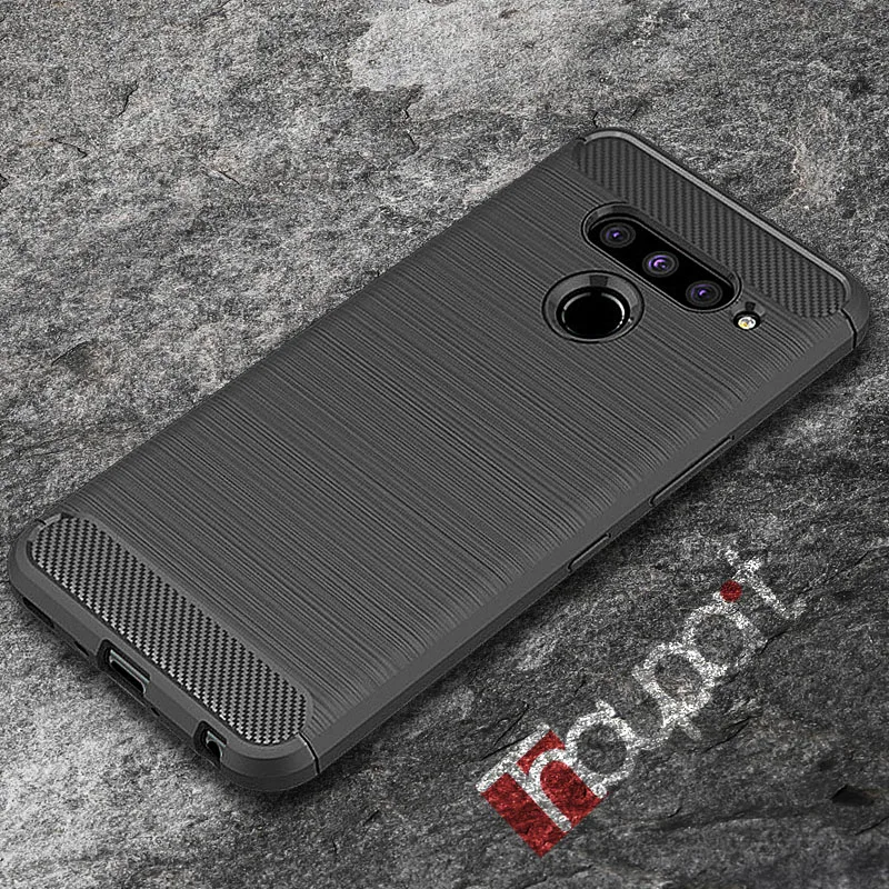 Thouport чехол для LG V30S ThinQ V30 Plus V40 V50 K40 деловой из углеродного волокна ТПУ K50S|Бамперы| |