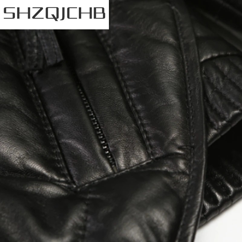 

JCHB 2021 Fashion Brand Genuine Leather Down Coat Women Streetwear Fox Fur Collar Zipper Sheepskin Down Jacket Winter Warm Red S