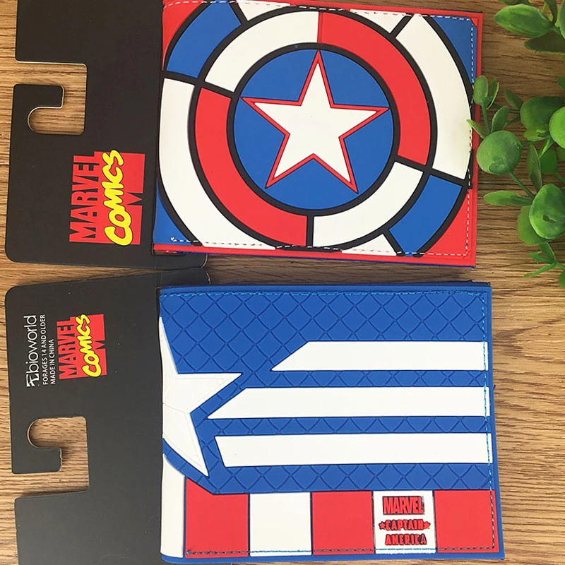 Комиксы DC Marvel THE AVENGERS Халк/Железный человек Тор/Капитан Америка/Супермен кошелек