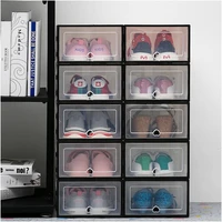 organizer shoebox combination shoes cabinet shoes organizer box organizer stackable box shoe for shoes toys aj display box
