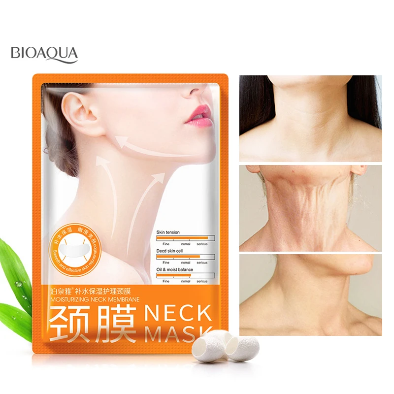 Bioaqua питательные увлажняющие средства ухода за кожей шеи маска против морщин