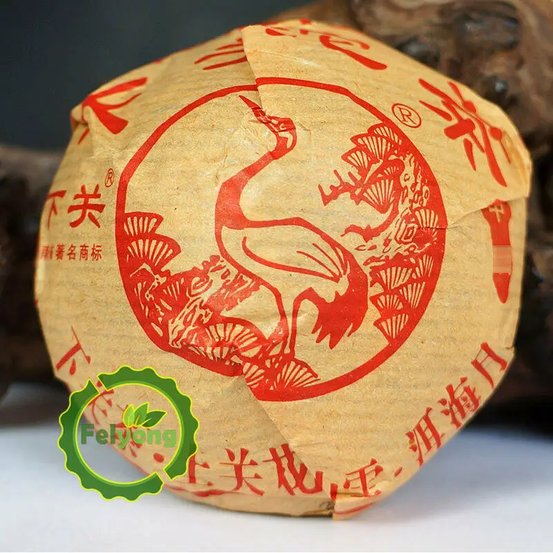 2013 чай Xia Guan Raw Pu-erh Юньнань туоча в возрасте Shen Pu-erh 100 г