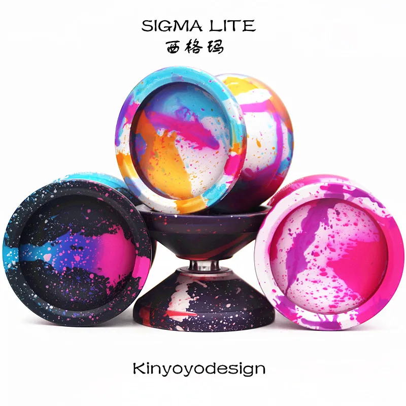 

Kinyoyo SIGMA LITE йо для профессиональной одной металлической версии 1A YO-YO YOYO нереагирующие игрушки для детей