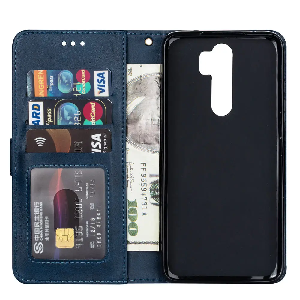 Роскошный кожаный чехол кошелек на молнии для redmi 7A флип Xiaomi Redmi Note 8 7 Pro 7S
