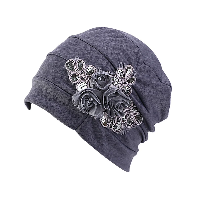 Новый женский хиджаб тюрбан голова Кепка шапка бини женские аксессуары для волос