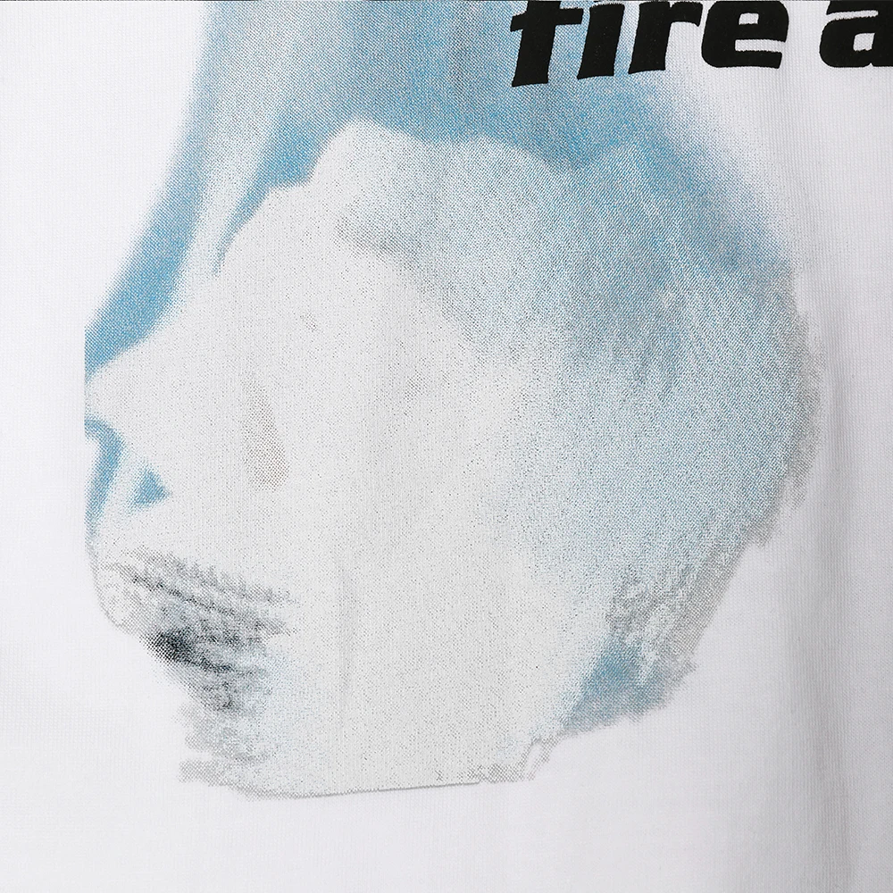 

Men Hip Hop Streetwear Oversize T-Shirt hand Printed T Shirt Harajuku Cotton 2021 Men Summer Short Sleeve Tshirt Black white