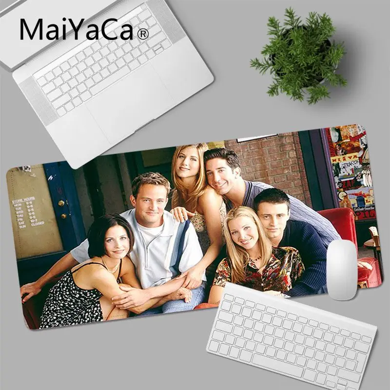 

Friends Simple Design Beautiful Anime Mouse pad Mat Size for big CSGO Game Player Desktop PC Computer Laptop