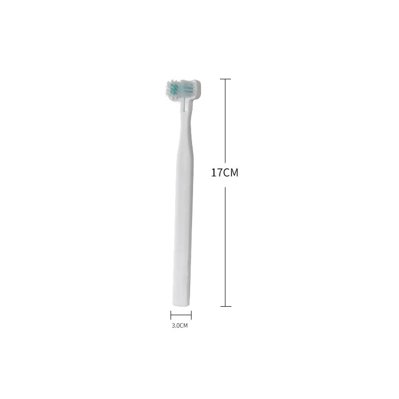 Pet Cat Soft Toothbrush Double Heads Teeth Brushing Cleaning Breath Freshener Oral Care For Dog Supplies |