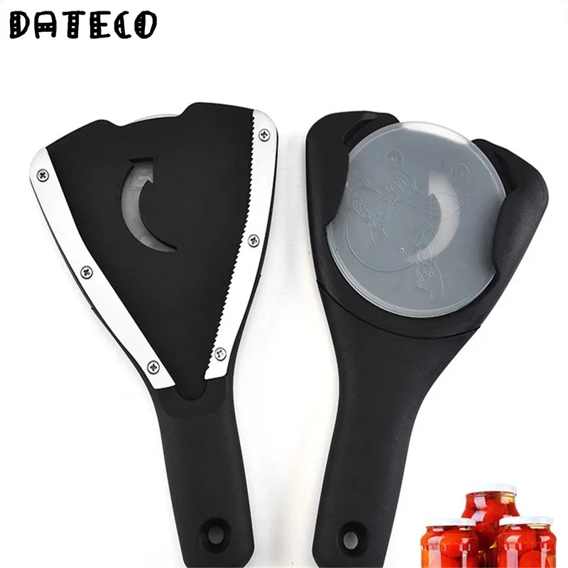 

Stainless Steel Multi-function Can Opener Plastic Bottle Opener Kitchen Gadget Cap Screw