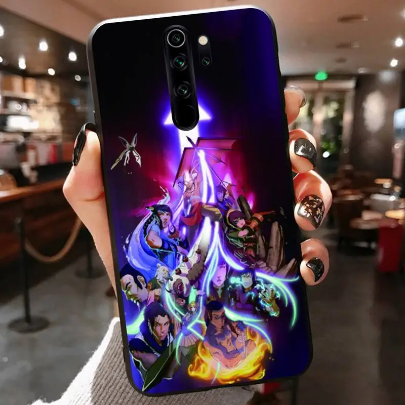 

Avatar The Last Airbender Phone Case Black Cover For Redmi 7A 4X 5 6 7 8 8A 5Plus GO Note 4/4X 7 K20/Pro Cases