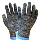 Высокая опасности металл штемпелюя Стекло обработки Безопасность перчатки мясника из арамидных волокон Анти порезостойкие перчатки