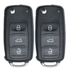 Дистанционный Автомобильный ключ CN001098 MQB 5K0837202BH 5K0837202DH, 433 МГц, для VW Caddy, Transporter, Beetle, Jetta, Sharan, Scirocco, Polo