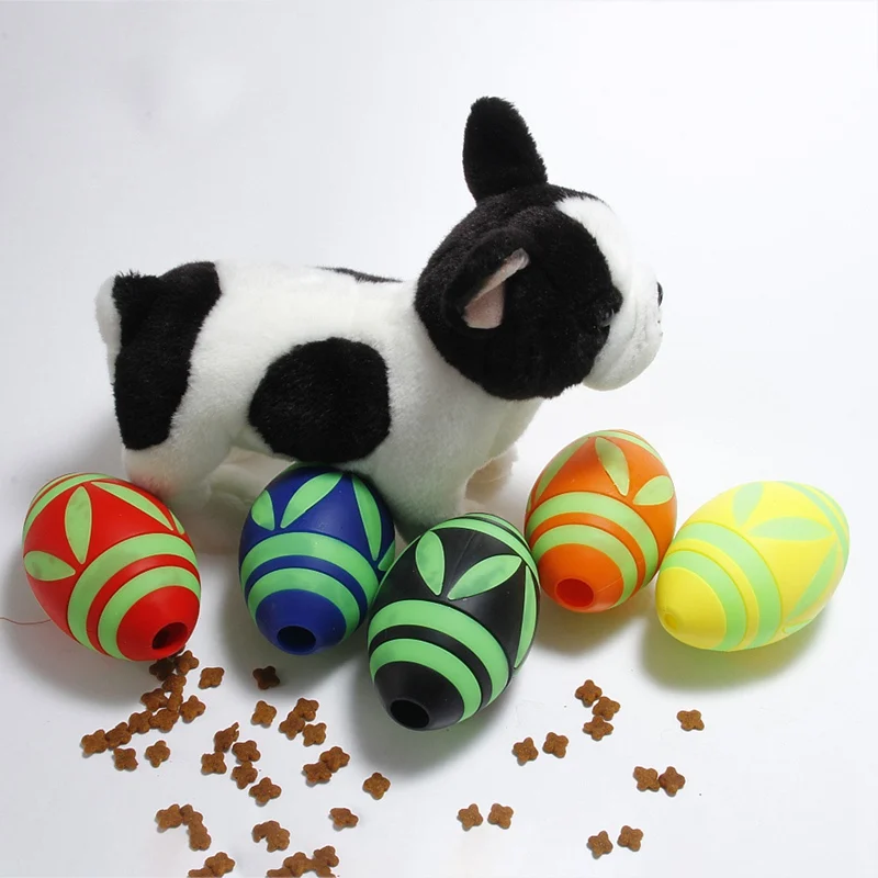 Pet светящийся силиконовый мячик для еды Интерактивная мозаика с изображением