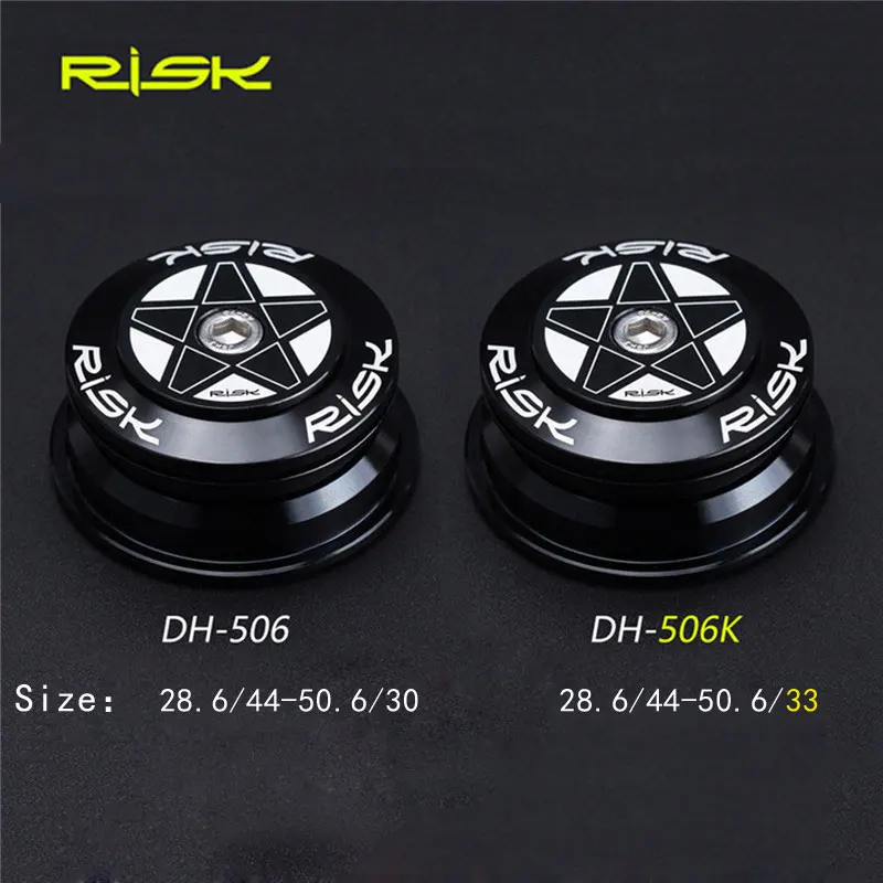 Гарнитура для велосипеда из алюминиевого сплава с двойными подшипниками 44 50 6