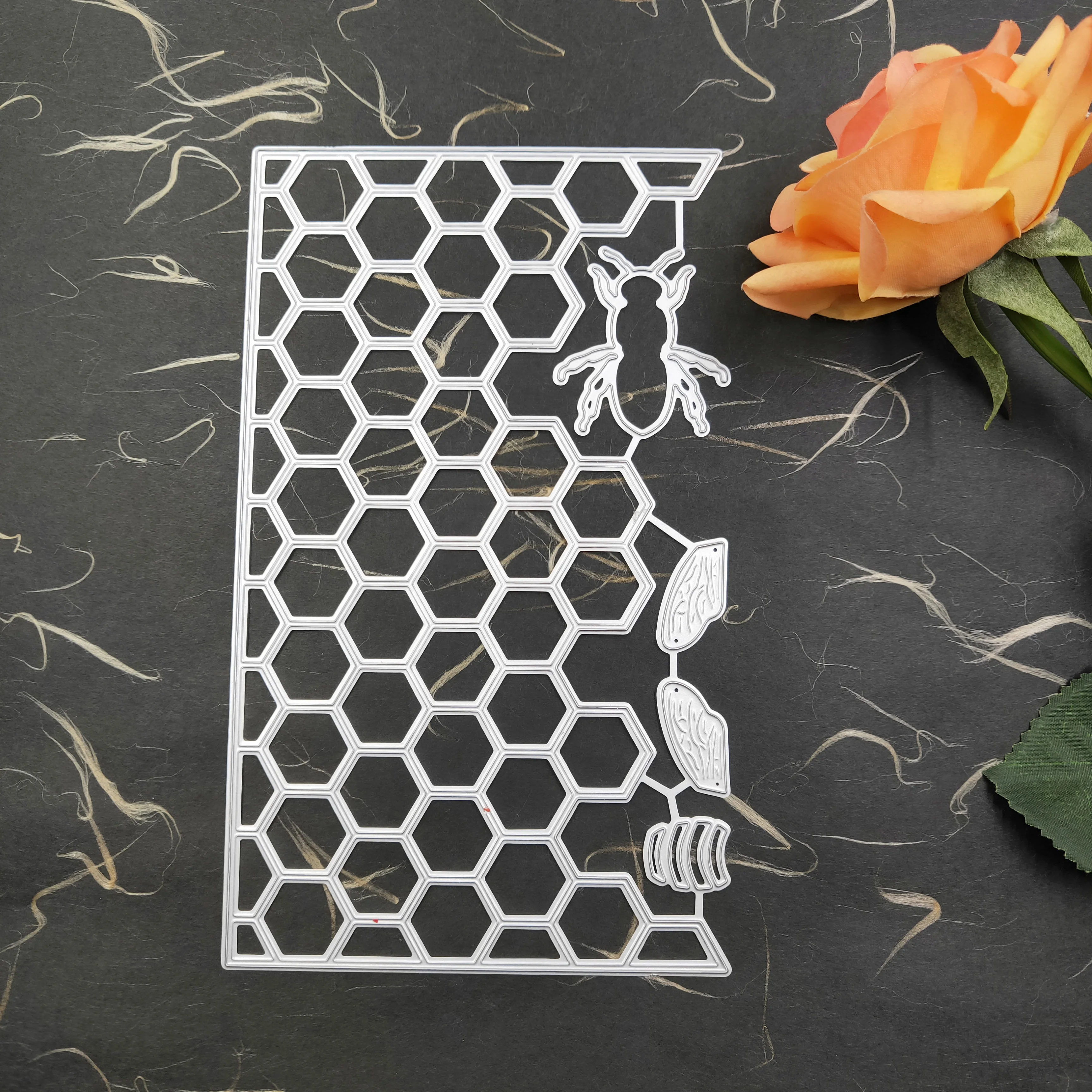 Металлические пресс формы в виде пчелы и сот новинка 2019 сделай сам форма для