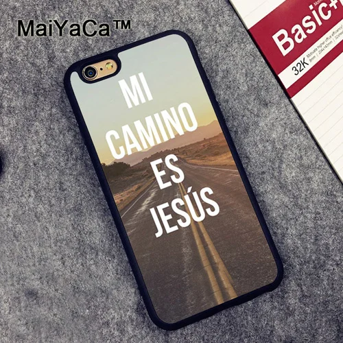 MaiYaCa Библейский Иисус христианские цитаты ТПУ Coque кожаный чехол для телефона для iPhone XR XS Max X 11 Pro MAX 6 6S 7 8 Plus 5S чехол - Цвет: 1135