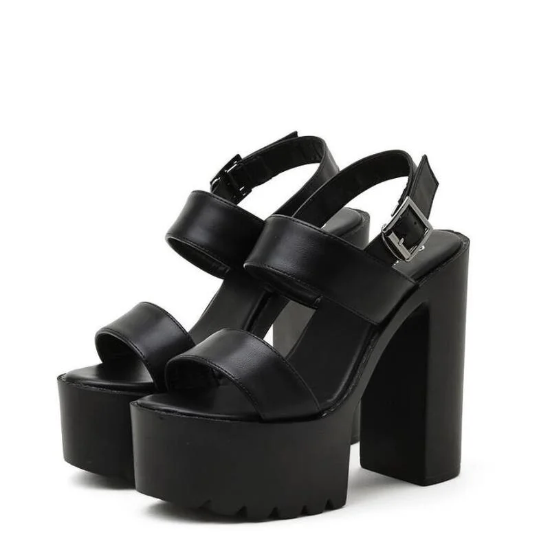 

Women Square Toe High Heels Women Pumps Chunky Heel Goth Shoes Women Boussac Patent Leather Vintage Platform Mary Janes Shoes