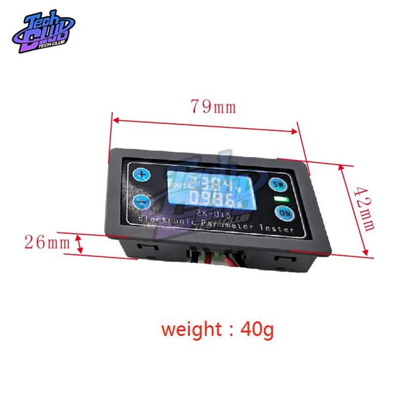 Многофункциональный Вольтметр амперметр постоянного тока 5 В цифровой