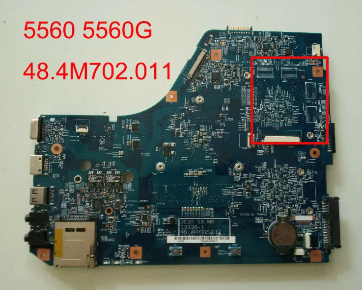 Подходит для материнской платы ноутбука acer 5560 5560G 48 4m702.01m протестирован |