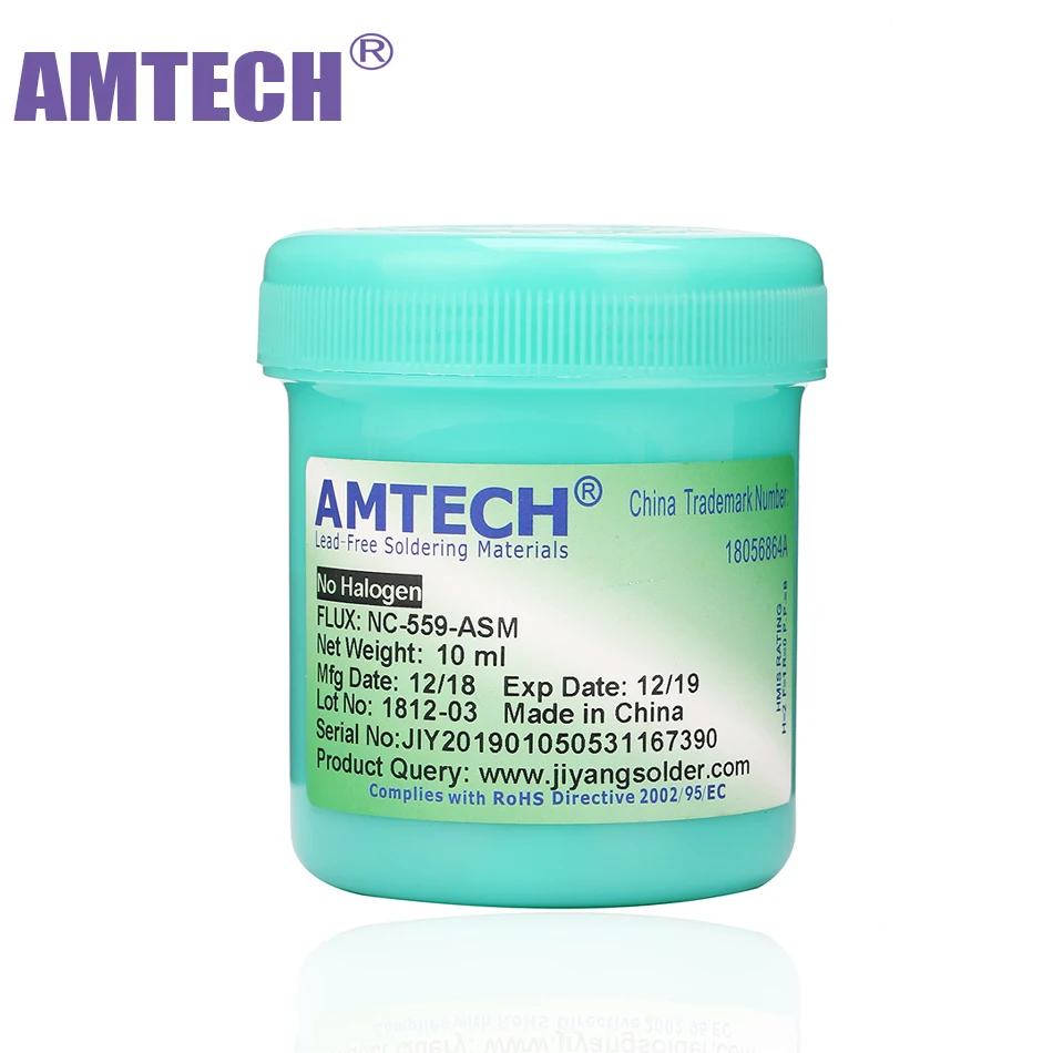 Припой AMTECH NC-559-ASM 100g без свинца флюс для пайки подходящие Инструменты ремонта SMT BGA