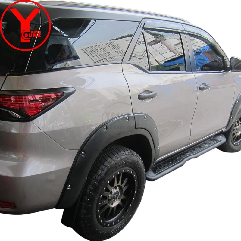 YCSUNZ матовые черные вспышки для крыльев автомобилей запчасти защиты от грязи