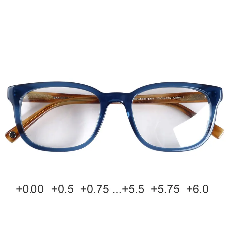 Высокое качество очки для чтения мужчин Супер оптические прозрачные линзы| |