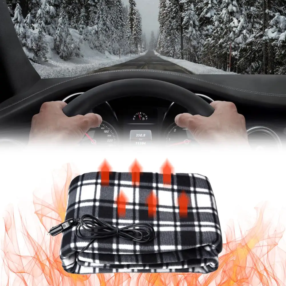 150*100 см 12 В Автомобильное Сетчатое теплое одеяло электрическое для зимы