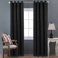 blackout curtains for living room bedroom nordic style solid window curtain cortinas para la sala