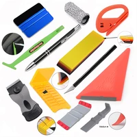 ehdis car vinyl wrapping tool kit carbon fiber film mark scraper cutter knife aid squeegee car goods accessories window tinting