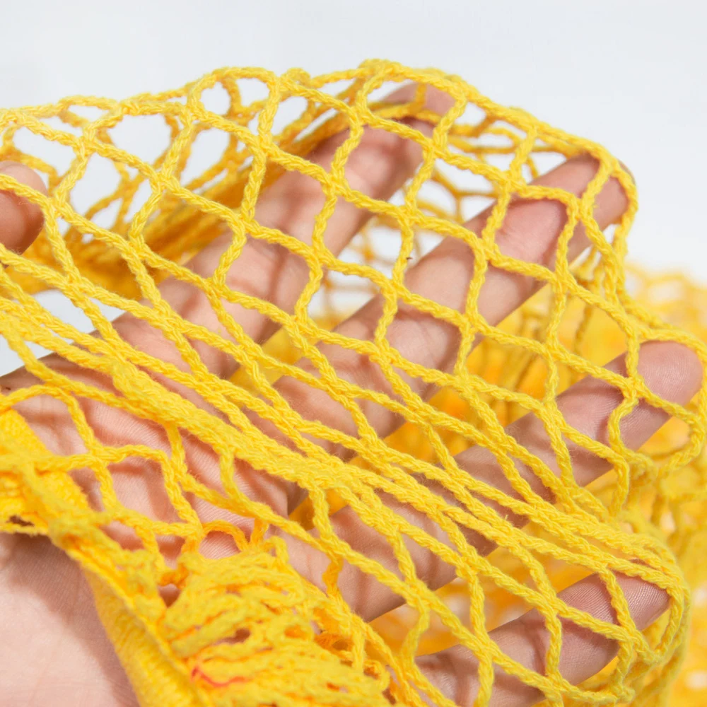 

Washable Cotton Mesh Net String Shopping Bag Portable Reusable Grocery Bags Foldable Fruit Storage Handbag Net Tote Organizer