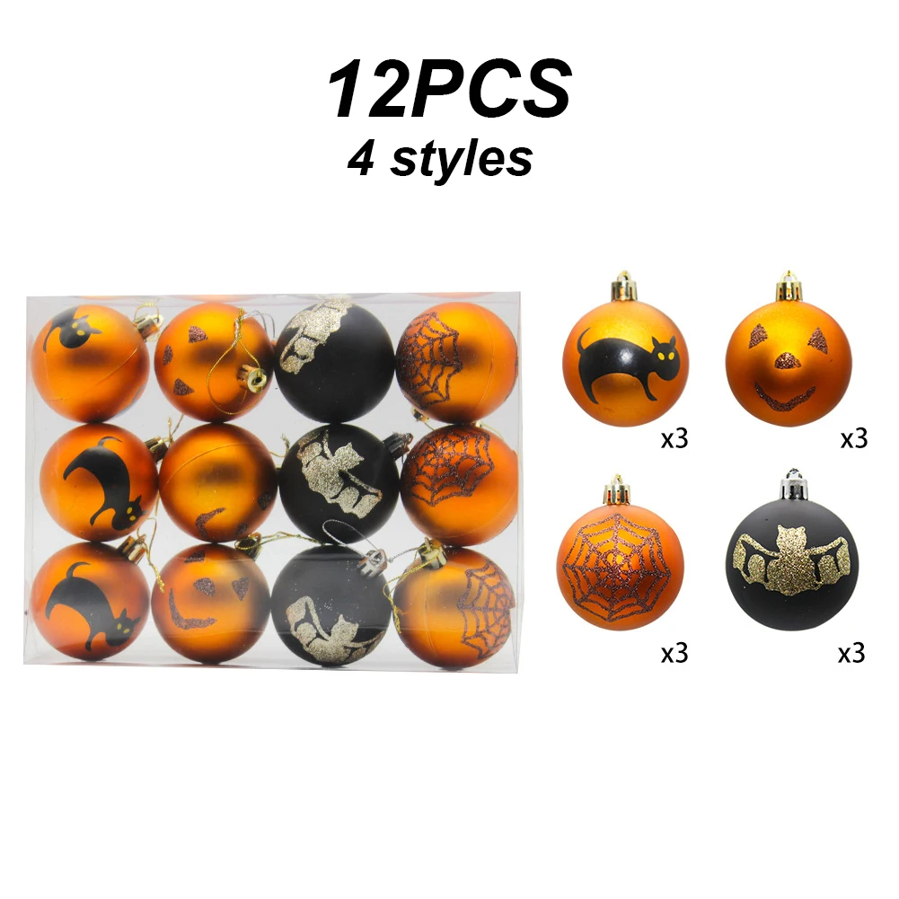 12 шт. детская игрушка портативная вечевечерние забавное украшение на Хэллоуин